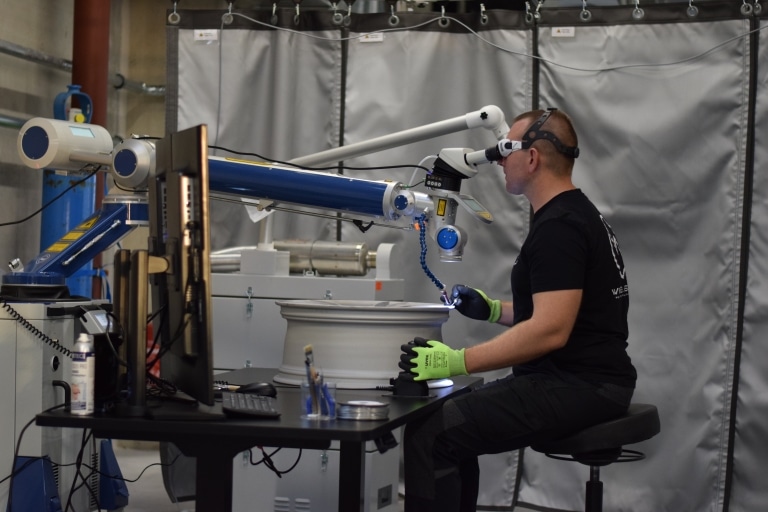 Felgenreparatur - Laserschweißen-Nd Yag Laser