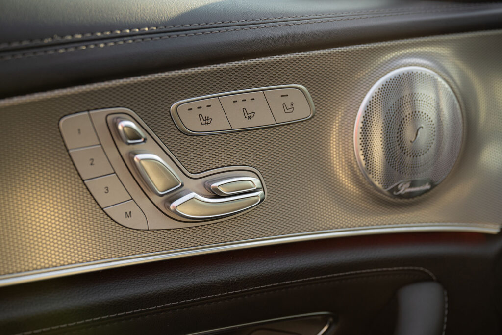 Mercedes Benz E63s AMG - elektrische Sitzverstellung